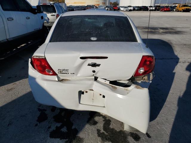 1G1AK55F477156853 - 2007 CHEVROLET COBALT LS WHITE photo 6