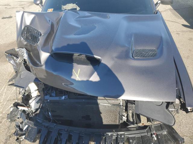 2C3CDZFJXMH567876 - 2021 DODGE CHALLENGER R/T SCAT PACK GRAY photo 11