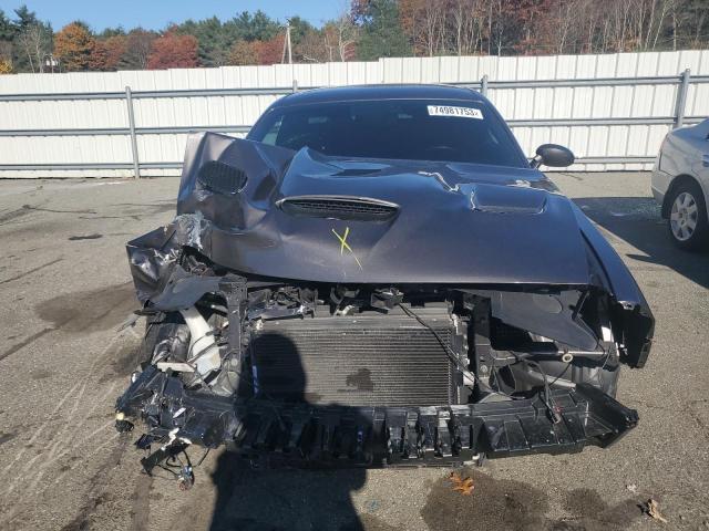 2C3CDZFJXMH567876 - 2021 DODGE CHALLENGER R/T SCAT PACK GRAY photo 5