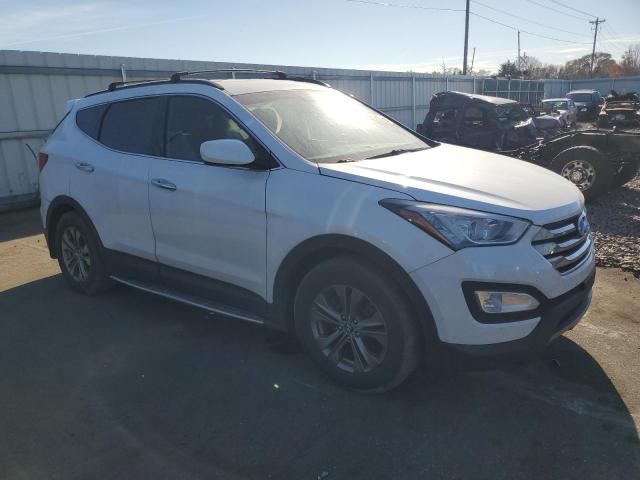 5XYZU3LB1EG166815 - 2014 HYUNDAI SANTA FE S WHITE photo 4