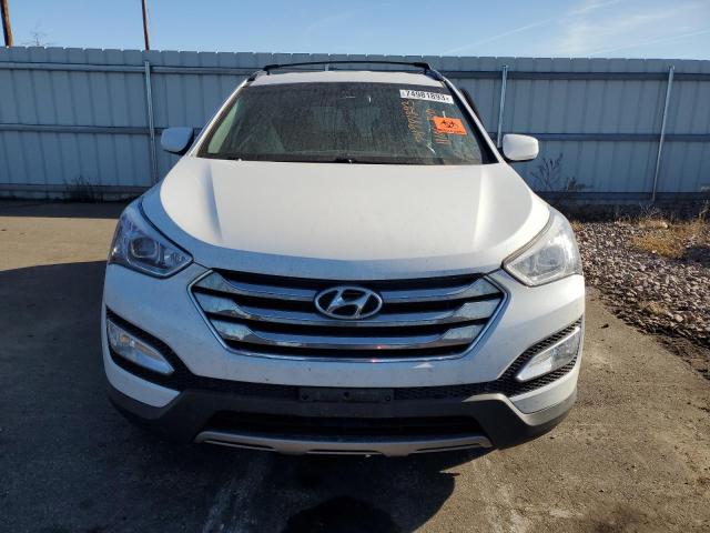 5XYZU3LB1EG166815 - 2014 HYUNDAI SANTA FE S WHITE photo 5