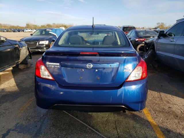 3N1CN7AP3JL845953 - 2018 NISSAN VERSA S BLUE photo 6