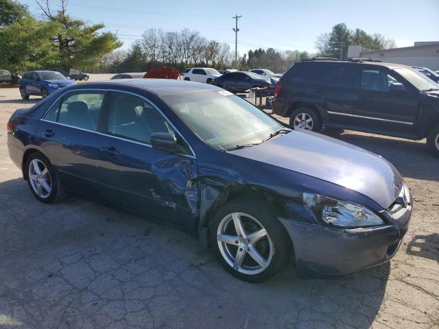 1HGCM56623A065300 - 2003 HONDA ACCORD EX BLUE photo 4