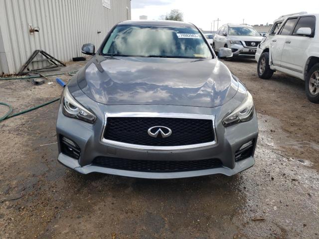 JN1FV7AP6HM851016 - 2017 INFINITI Q50 RED SPORT 400 GRAY photo 5