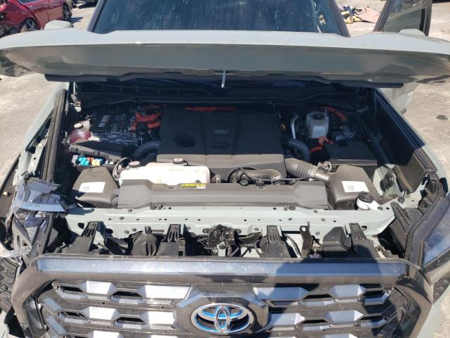 5TFNC5DB5RX062049 - 2024 TOYOTA TUNDRA CREWMAX PLATINUM ტურკოუსი ფოტო 11