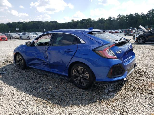 SHHFK7H58HU412157 - 2017 HONDA CIVIC EX BLUE photo 2