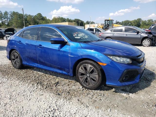 SHHFK7H58HU412157 - 2017 HONDA CIVIC EX BLUE photo 4