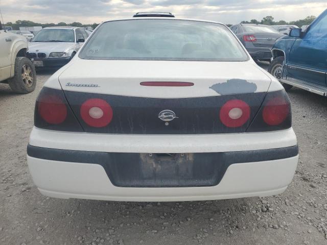 2G1WF52E759123427 - 2005 CHEVROLET IMPALA WHITE photo 6