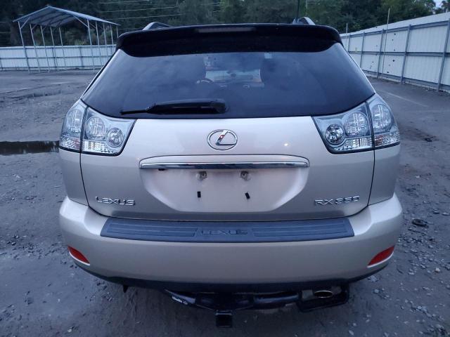 JTJHK31U372025230 - 2007 LEXUS RX 350 BEIGE photo 6