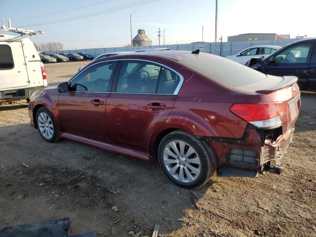 4S3BMDJ60B2214159 - 2011 SUBARU LEGACY 3.6R LIMITED MAROON photo 2