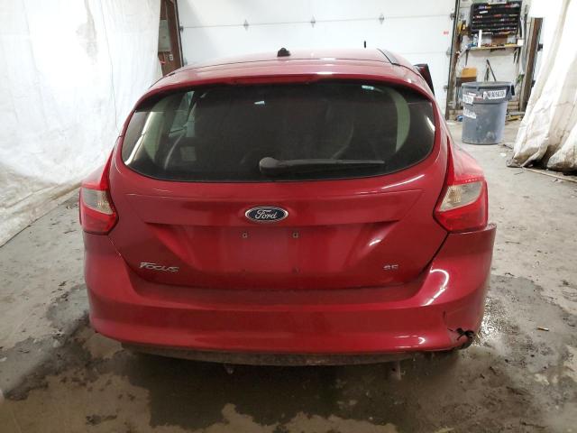 1FAHP3K2XCL225842 - 2012 FORD FOCUS SE MAROON photo 6