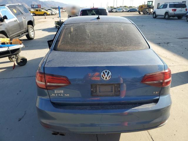 3VWD67AJ9GM372277 - 2016 VOLKSWAGEN JETTA SE BLUE photo 6