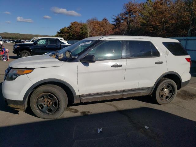 1FM5K8AR3DGB48728 - 2013 FORD EXPLORER POLICE INTERCEPTOR WHITE photo 1