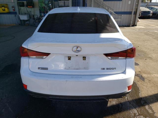 JTHBA1D26H5061356 - 2017 LEXUS IS 200T WHITE photo 6