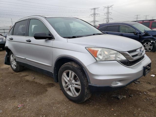 3CZRE4H51AG706191 - 2010 HONDA CR-V EX SILVER photo 4