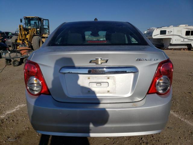 1G1JC5SH6E4108384 - 2014 CHEVROLET SONIC LT SILVER photo 6