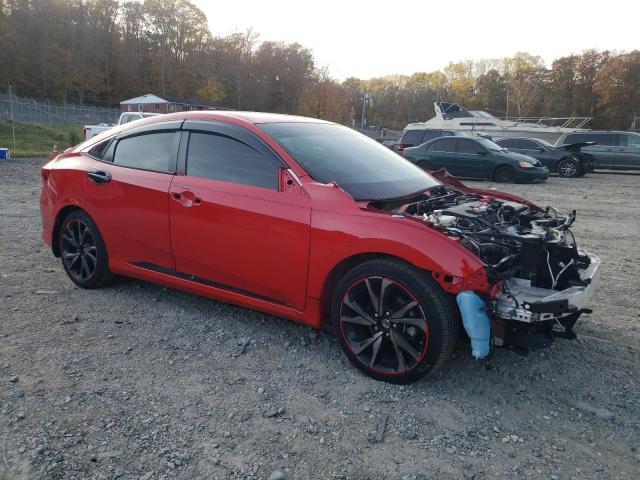 2HGFC2F87MH513730 - 2021 HONDA CIVIC SPORT RED photo 4