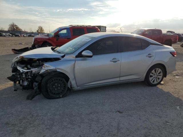 3N1AB8BV2LY307611 - 2020 NISSAN SENTRA S SILVER photo 1