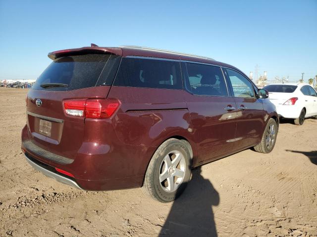 KNDME5C12F6033978 - 2015 KIA SEDONA SXL BURGUNDY photo 3