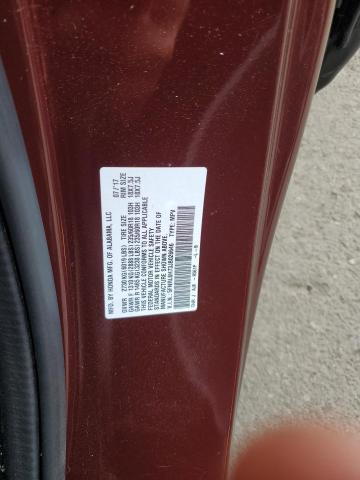 5FNRL6H73JB026646 - 2018 HONDA ODYSSEY EXL BURGUNDY photo 13