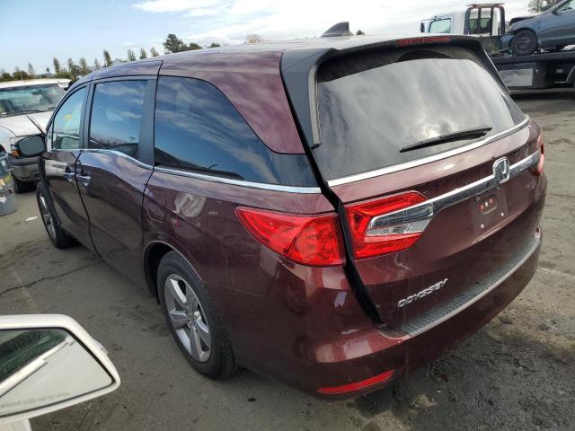 5FNRL6H73JB026646 - 2018 HONDA ODYSSEY EXL BURGUNDY photo 2