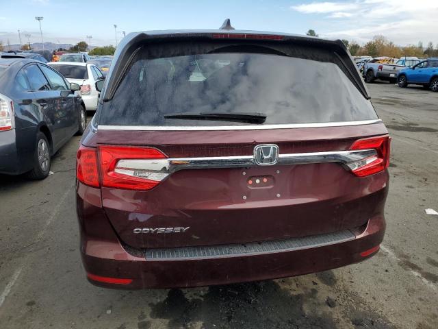 5FNRL6H73JB026646 - 2018 HONDA ODYSSEY EXL BURGUNDY photo 6