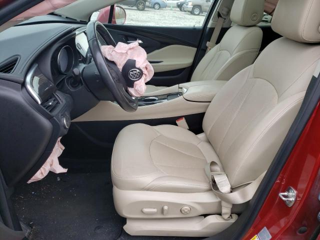LRBFXCSA6KD018087 - 2019 BUICK ENVISION ESSENCE Կարմիր լուսանկար 7
