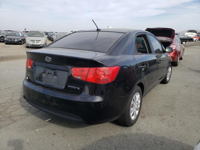 KNAFU4A27B5412439 - 2011 KIA FORTE EX GRAY photo 3