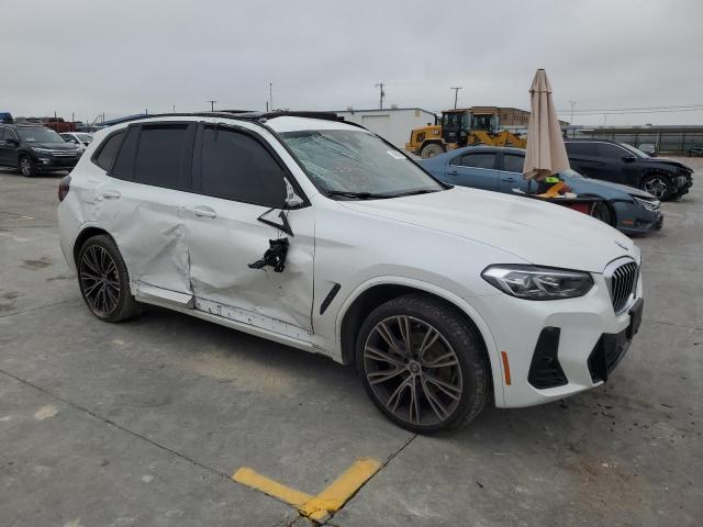 WBX57DP06NN174196 - 2022 BMW X3 XDRIVE30I WHITE photo 4