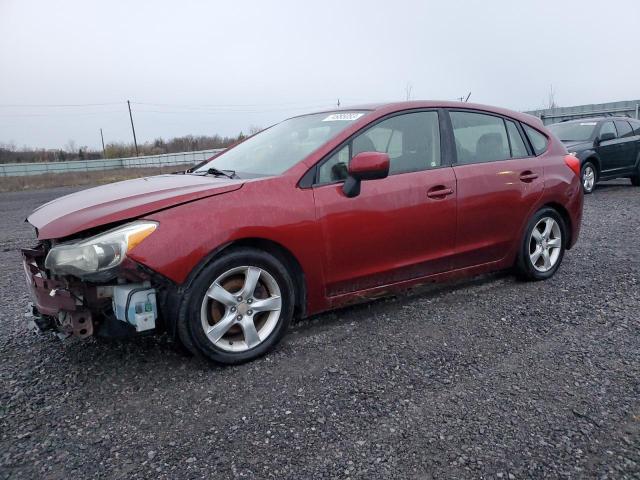 JF1GPAC60CH235185 - 2012 SUBARU IMPREZA PREMIUM BURGUNDY photo 1