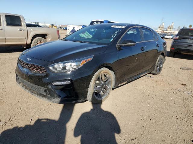 3KPF34AD8ME374511 - 2021 KIA FORTE GT LINE BLACK photo 1