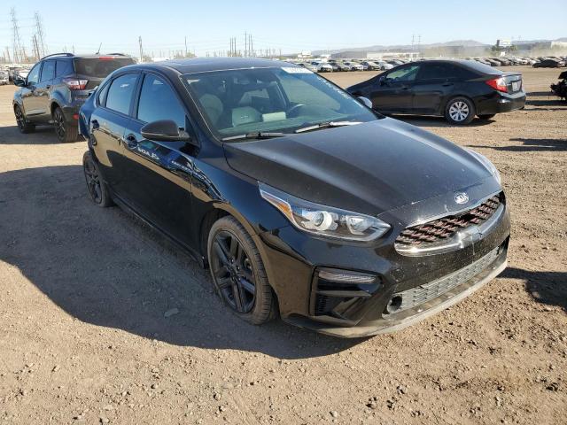 3KPF34AD8ME374511 - 2021 KIA FORTE GT LINE BLACK photo 4