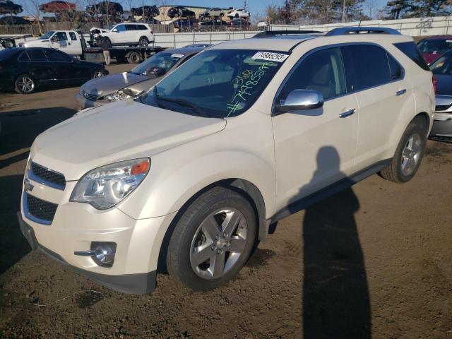 1GNFLHEK5EZ115214 - 2014 CHEVROLET EQUINOX LTZ WHITE photo 1