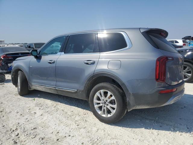 5XYP24HC0MG177503 - 2021 KIA TELLURIDE LX GRAY photo 2