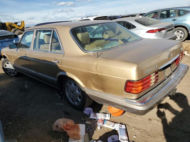 WDBCA39D4HA323635 - 1987 MERCEDES-BENZ 560 SEL GOLD photo 2