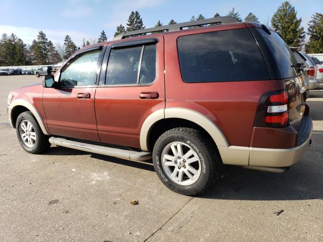 1FMEU7EE0AUA67257 - 2010 FORD EXPLORER EDDIE BAUER ORANGE photo 2