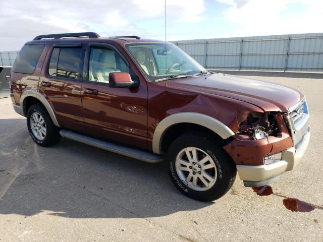 1FMEU7EE0AUA67257 - 2010 FORD EXPLORER EDDIE BAUER ORANGE photo 4