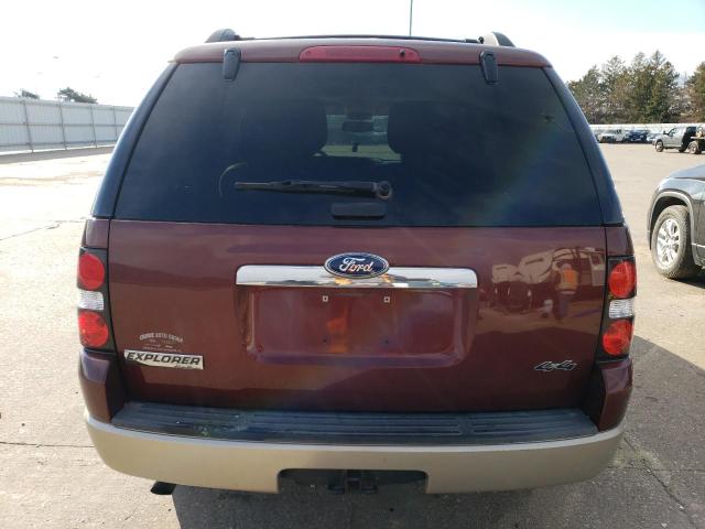 1FMEU7EE0AUA67257 - 2010 FORD EXPLORER EDDIE BAUER ORANGE photo 6