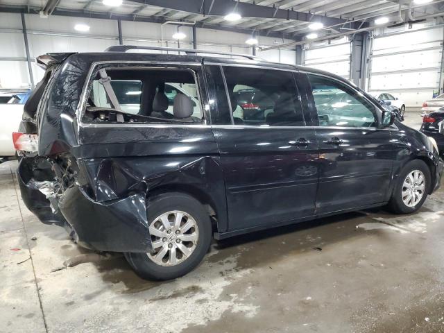 5FNRL3H67AB024811 - 2010 HONDA ODYSSEY EXL BLACK photo 3