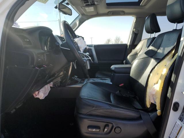 JTEBU5JRXJ5559935 - 2018 TOYOTA 4RUNNER SR5/SR5 PREMIUM თეთრი ფოტო 7