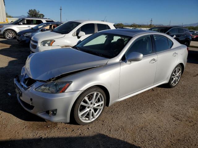 JTHBK262X62003376 - 2006 LEXUS IS 250 SILVER photo 1