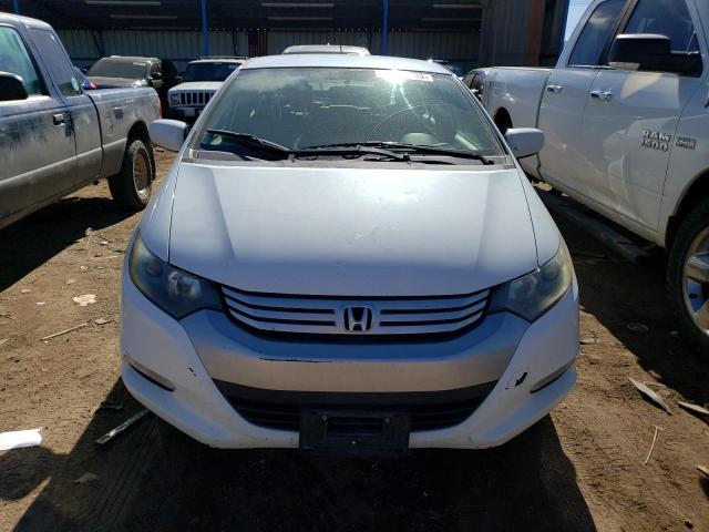 JHMZE2H51BS001278 - 2011 HONDA INSIGHT LX WHITE photo 5