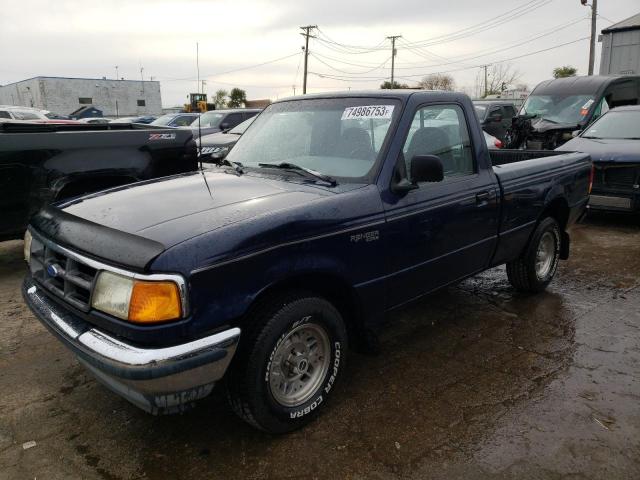 1FTCR10A7RUD04823 - 1994 FORD RANGER BLUE photo 1