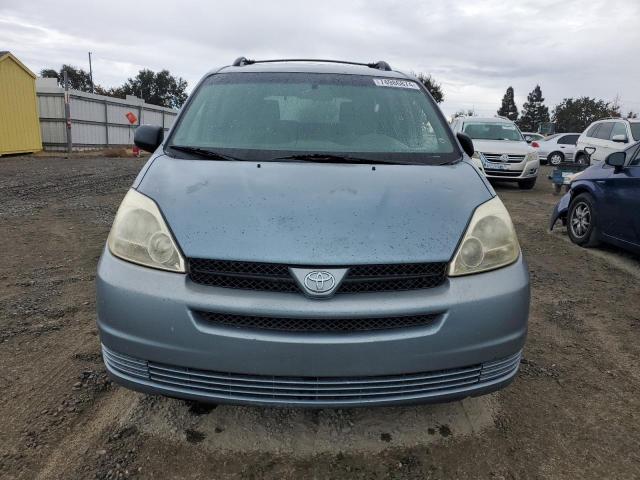 5TDZA23C35S355660 - 2005 TOYOTA SIENNA CE BLUE photo 5