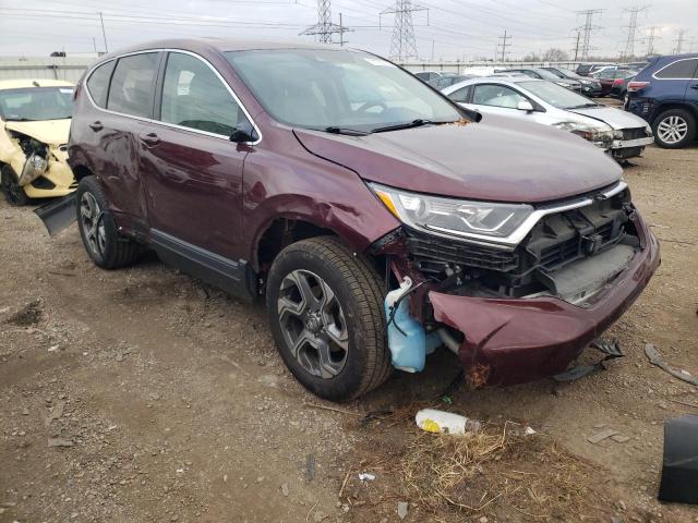 5J6RW2H85HL065586 - 2017 HONDA CR-V EXL MAROON photo 4