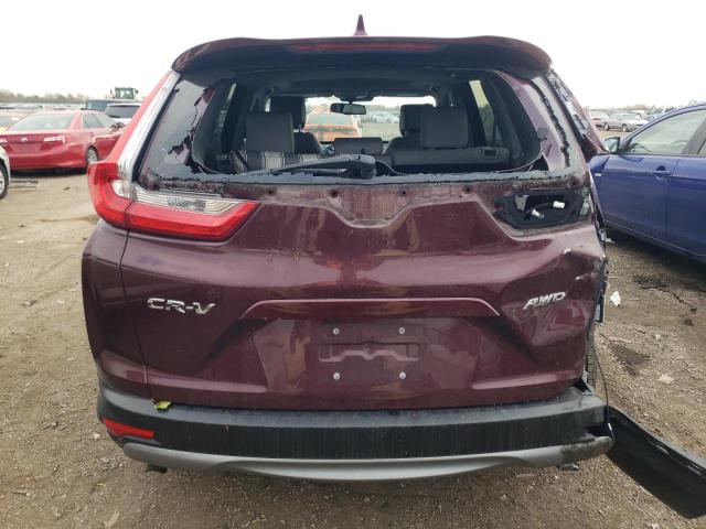 5J6RW2H85HL065586 - 2017 HONDA CR-V EXL MAROON photo 6