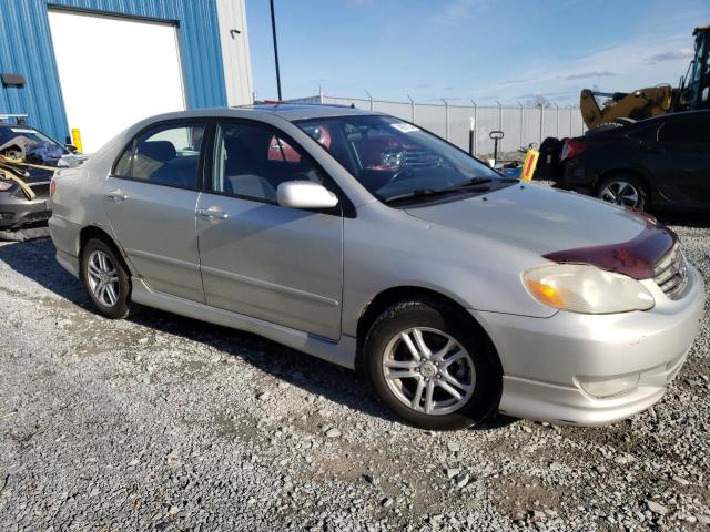 2T1BR32E73C754922 - 2003 TOYOTA COROLLA CE GRAY photo 4