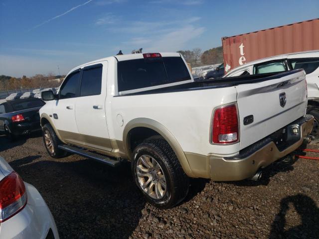 1C6RR6PT9DS669725 - 2013 RAM 1500 LONGHORN WHITE photo 2