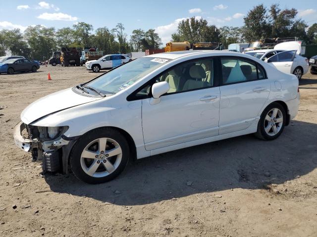 1HGFA16807L132406 - 2007 HONDA CIVIC EX WHITE photo 1