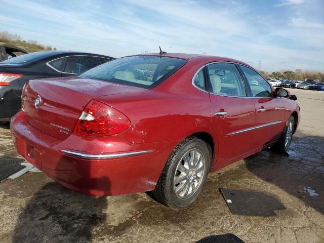 2G4WD582671209836 - 2007 BUICK LACROSSE CXL BURGUNDY photo 3